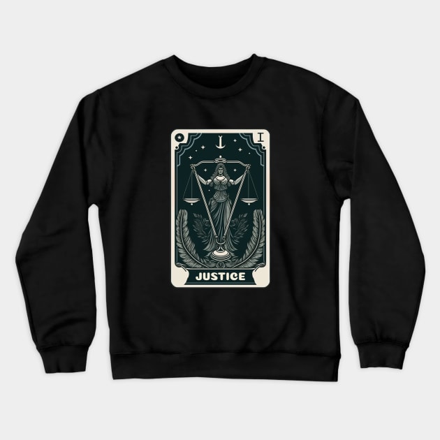 Justice Zodiac Crewneck Sweatshirt by Stoic King